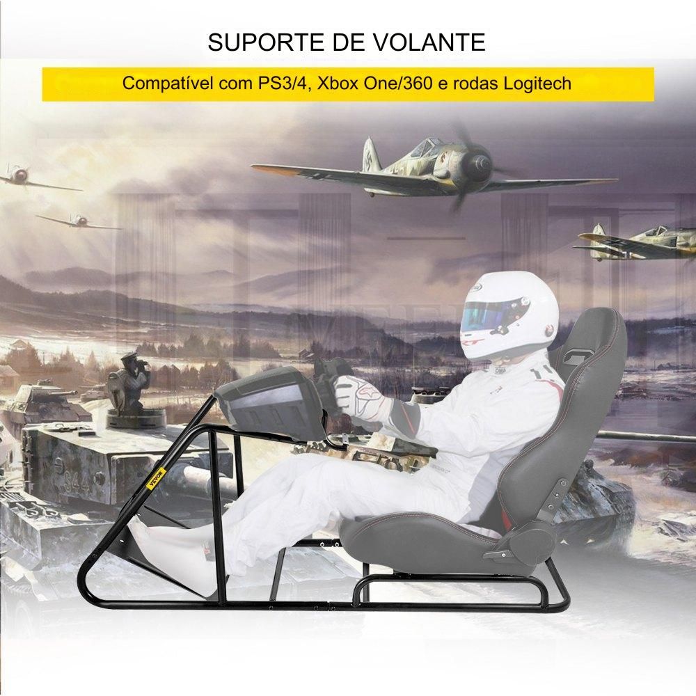 Suporte de volante de simulador de corrida  - PS3/PS4/Xbox