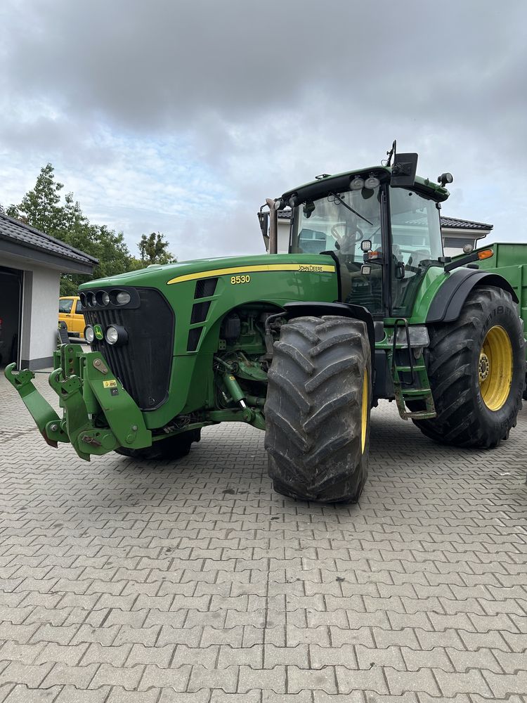 John deere 8530 z tuzem 2009 centralne smarowanie