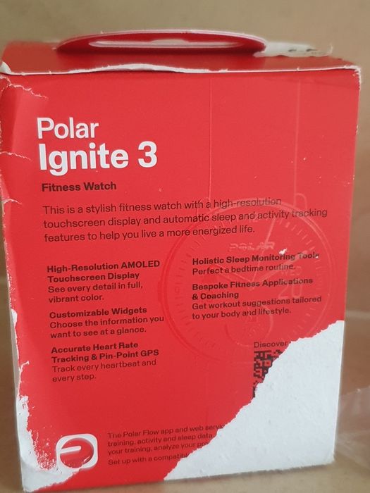 Polar ignite 3 zegarek fitness gps led rolki kolarstwo bieganie