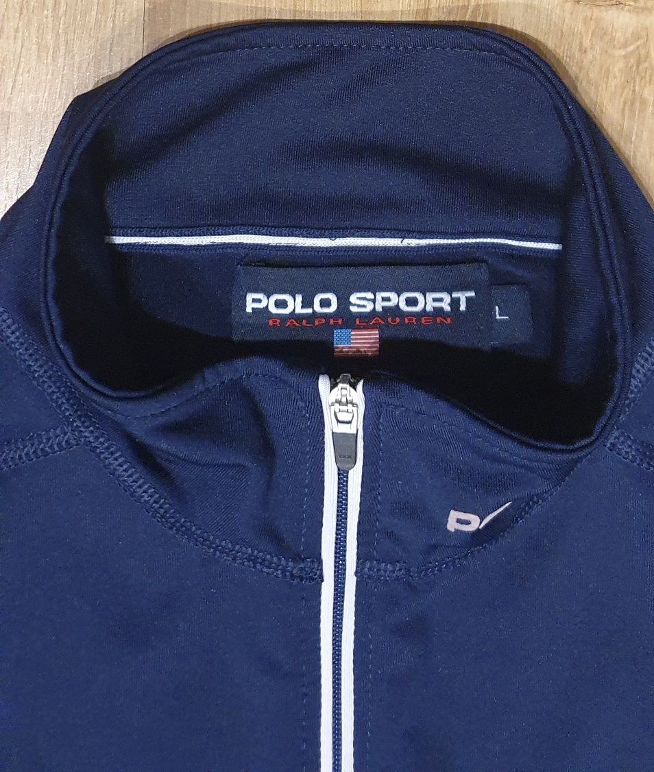 Jak nowa męska bluza Polo Sport Ralph Lauren rozmiar L kolor granatowy