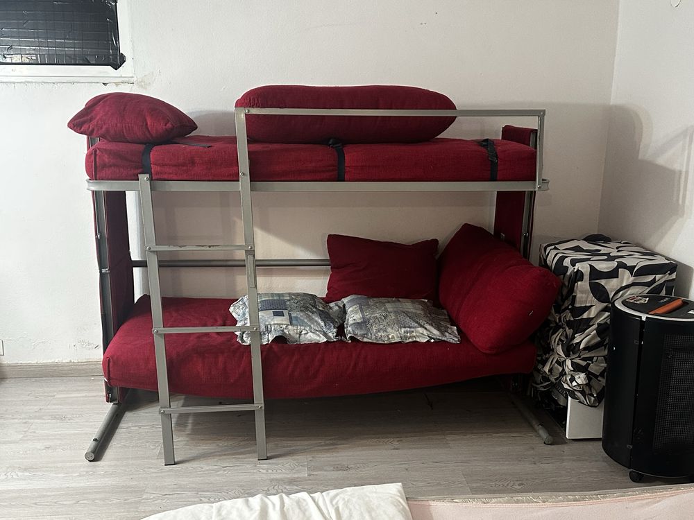 sofa cama beliche.