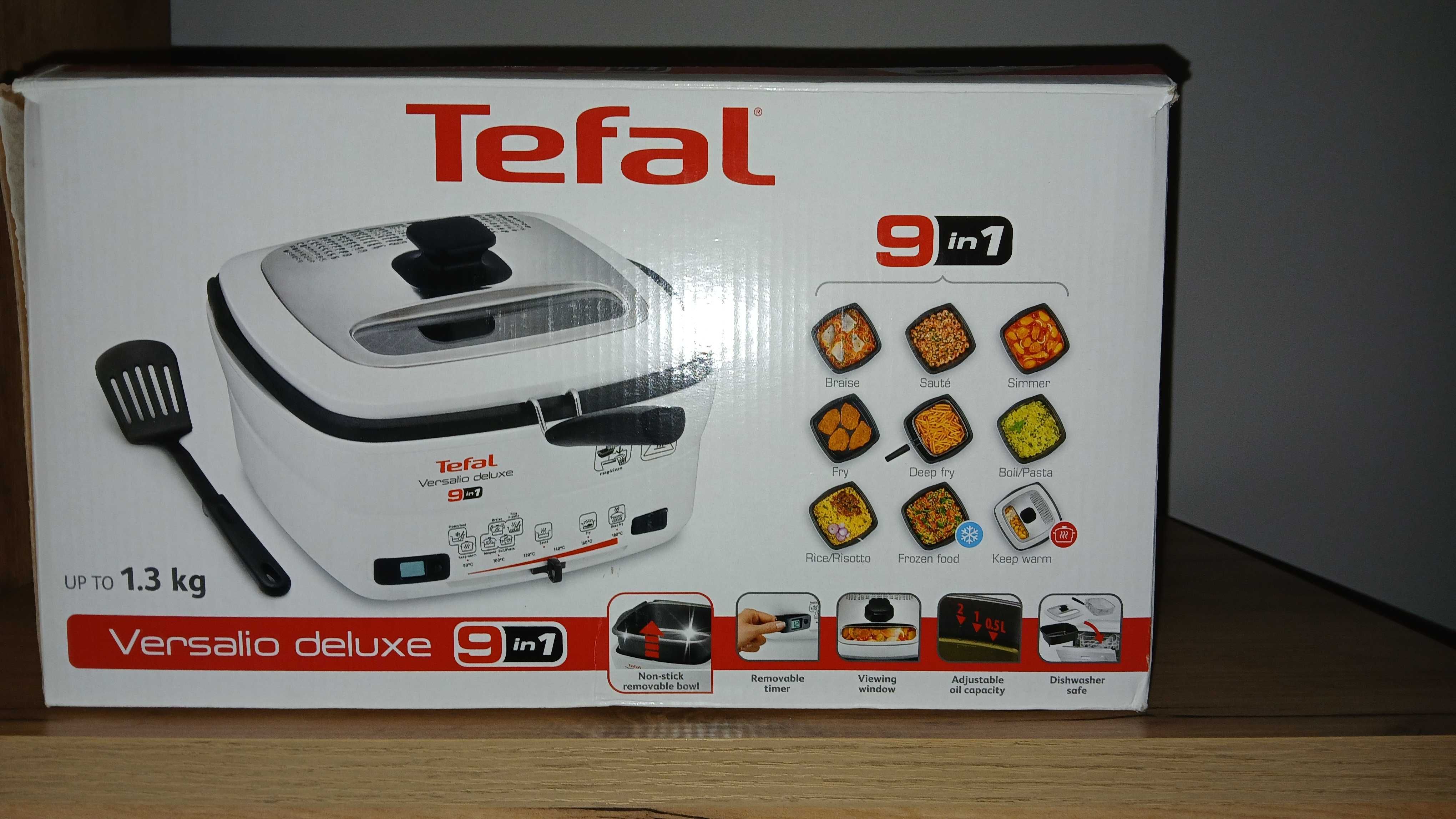 Frytkownica tradycyjna TEFAL Versalio Deluxe multicooker FR495070  9w1