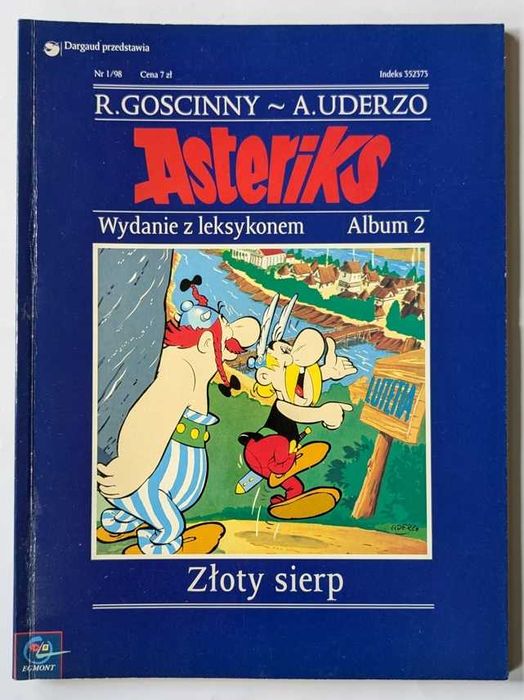 Asterix - Złoty sierp - Wydanie z Leksykonem