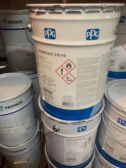 Епоксидні, поліуретанові, фарби PPG Sigma — напряму від постачальника.