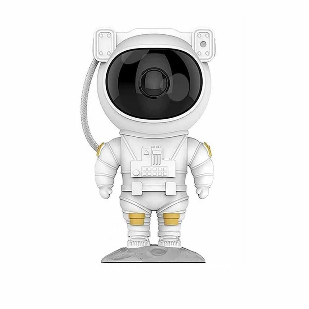 Projektor GWIAZD LED / Disco astronauta biały