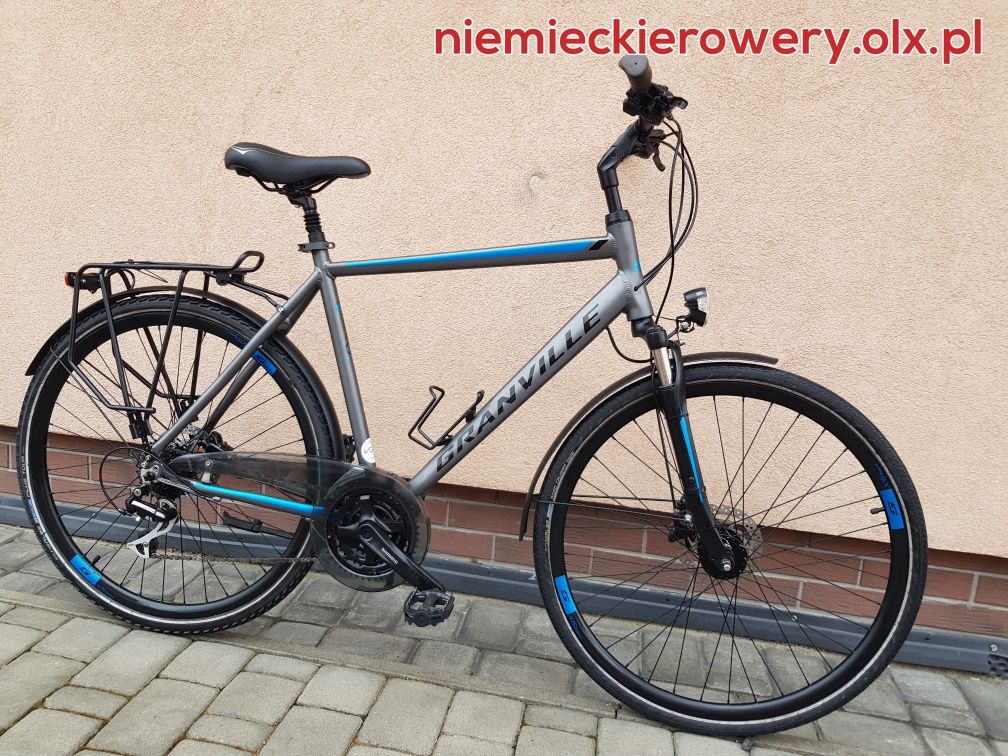 Rower męski trekkingowy GRANVILLE koła 28 SHIMANO ACER aluminium