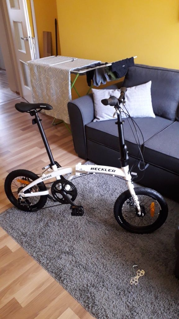 Rower składany KENITE VOYAGE 16" SHIMANO prawie nie używany!
RO WER SK