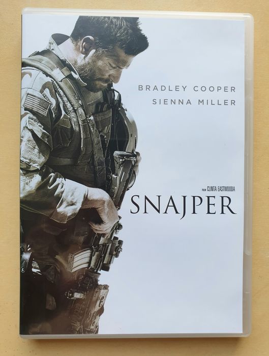 DVD film American sniper Snajper Cooper Miller Eastwood