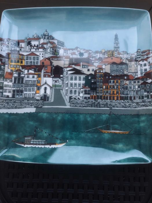 Prato Quadrado decorativo (alma do Porto )