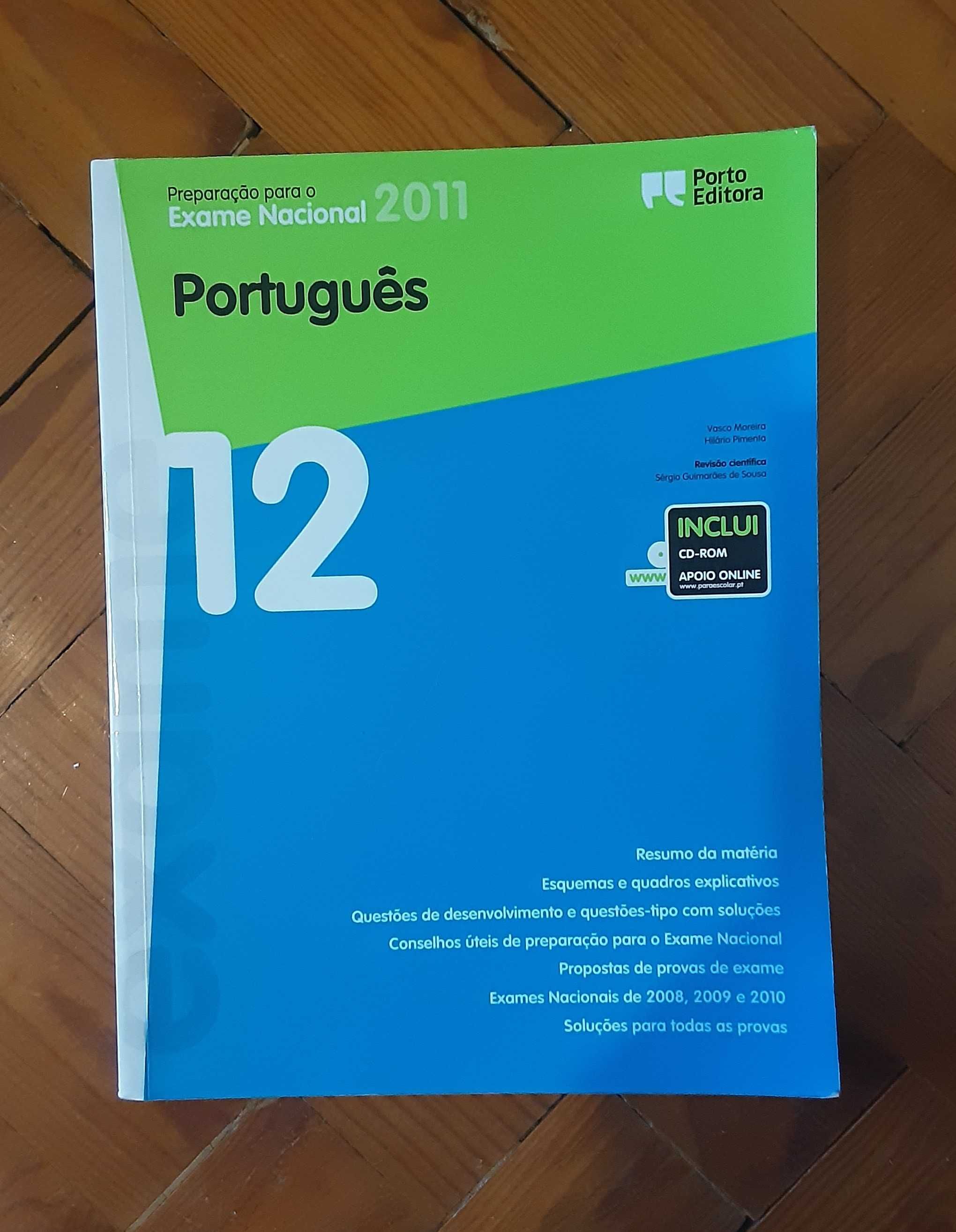 Livro Preparação para o Exame Nacional - Português - 12º Ano (Com CD)