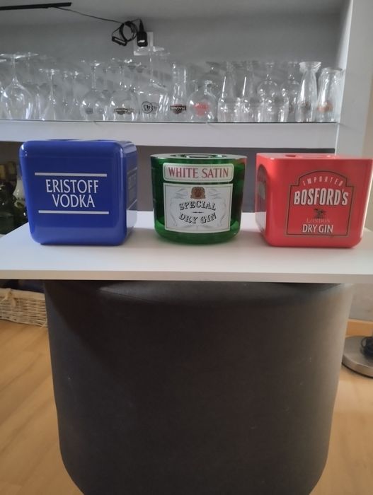 Baldes de gelo para colecionadores