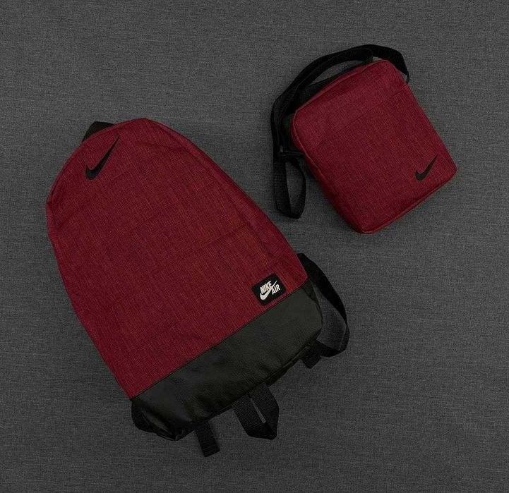 Комплект рюкзак барсетка Nike Air міський спортивний чоловічий найк