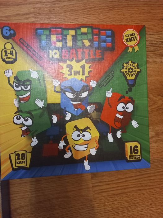 Настольная игра Tetris IQ battle 3 in 1