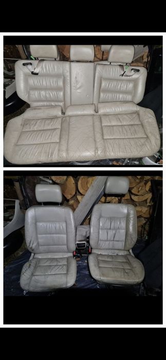 Fotele Audi A6 C4 grzany przód i tył, przełączniki