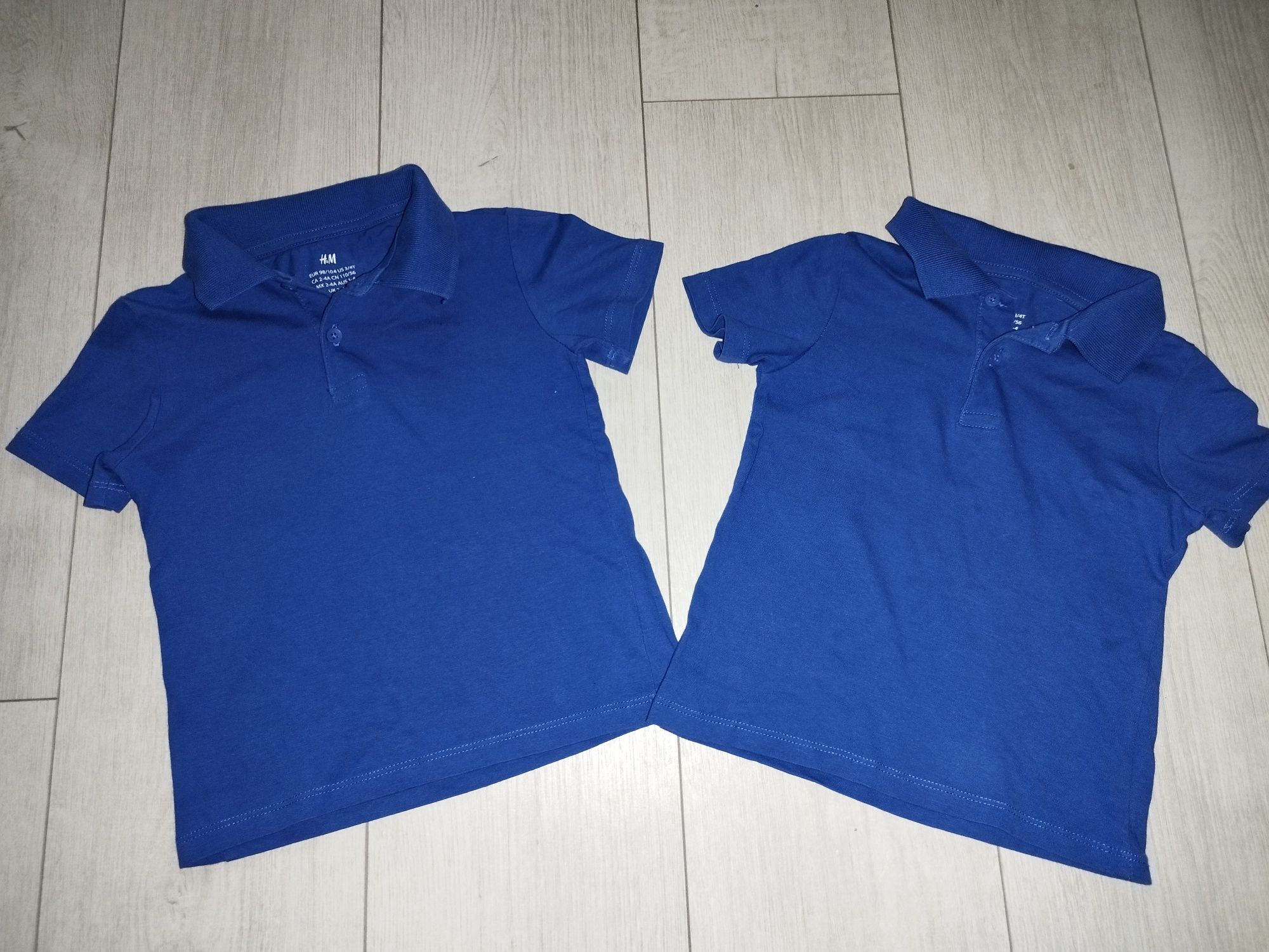 Koszulki polo h&m 98/104 bliźniaki ideał jak nowe