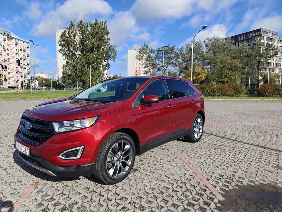 Ford Edge Ford Edge 2018 Titanium 3.5 benzyna FWD Ruby Red 70tys km
