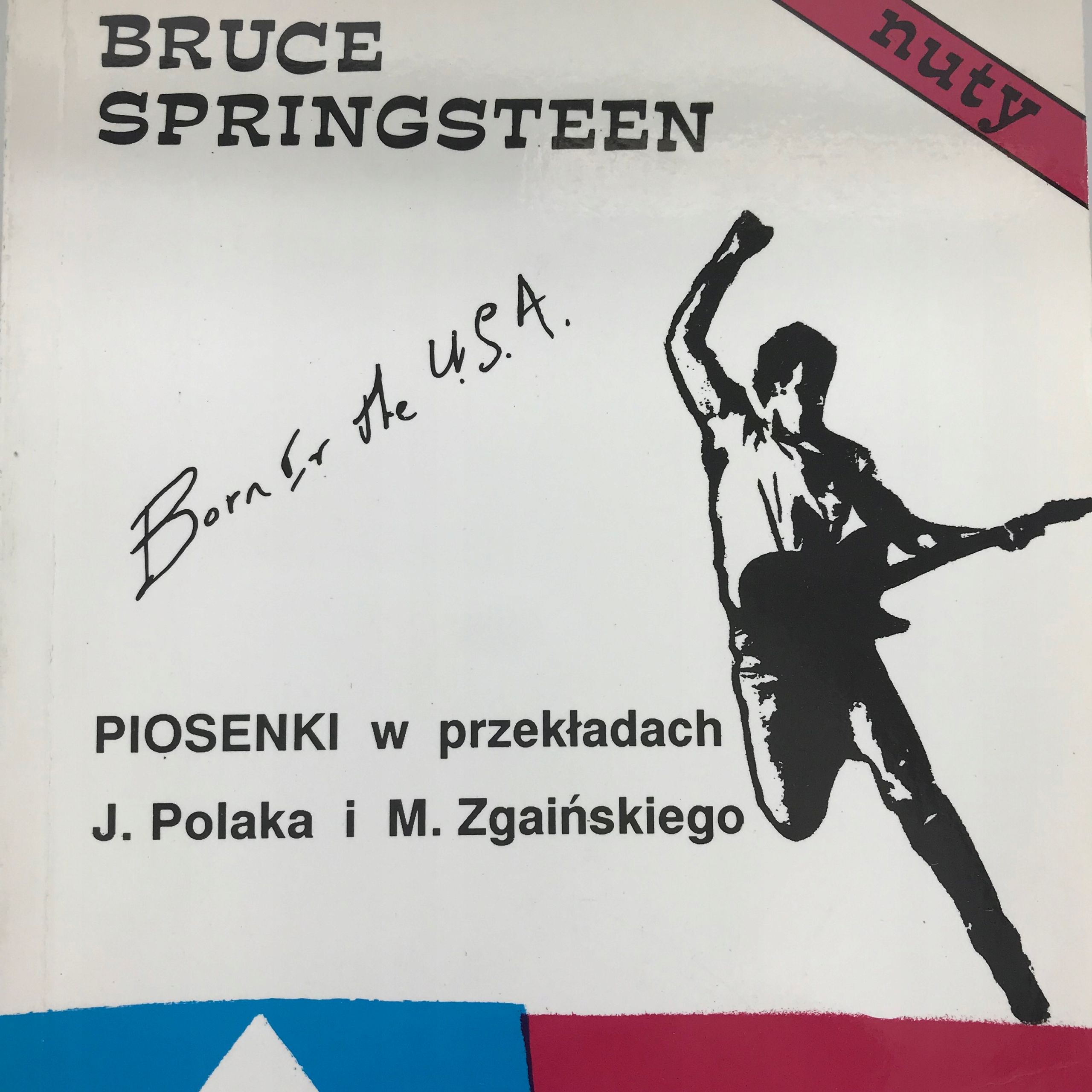 Książka - M. Zgaiński - Bruce Springsteen