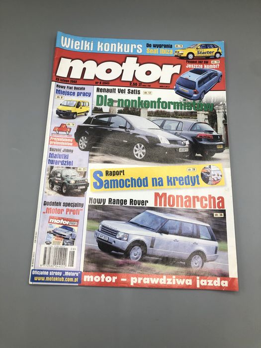 Magazyny motoryzacyjne Motor lata 2000
