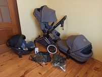 Коляска Cybex Priam Manhattan Grey 3 в 1 повний комплект.