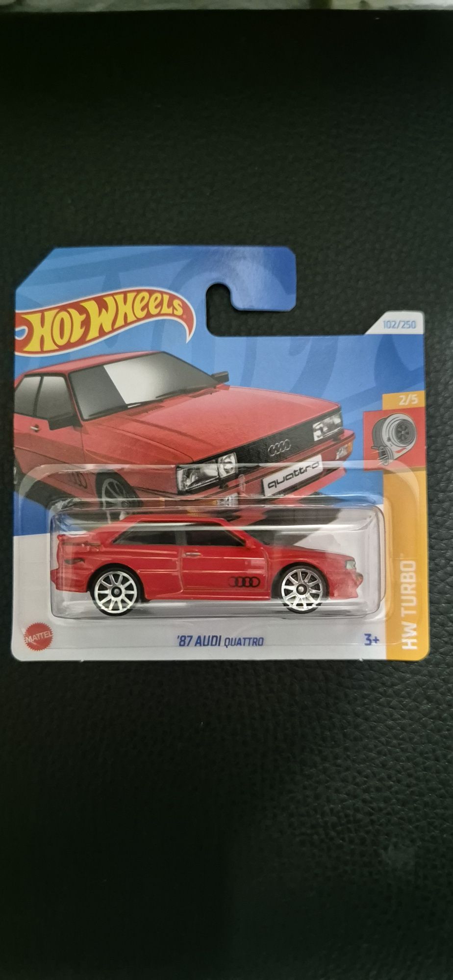 Hot Wheels 87 Audi Quattro