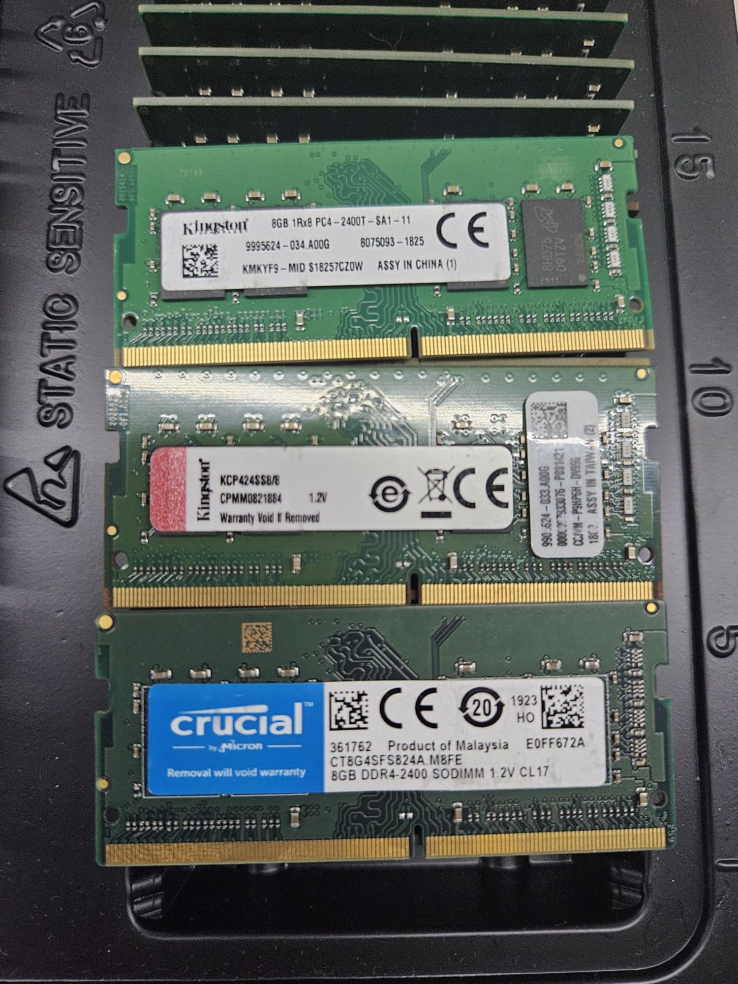 Память для ноутбука 8Gb DDR4-2400Mhz (PC4-19200)