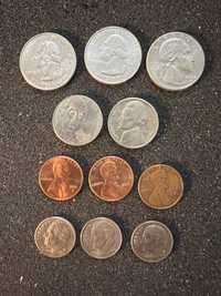 Монети США, Ізраїль, Турція, Великобританія, ГДР СРСР   , 50, 25 коп
