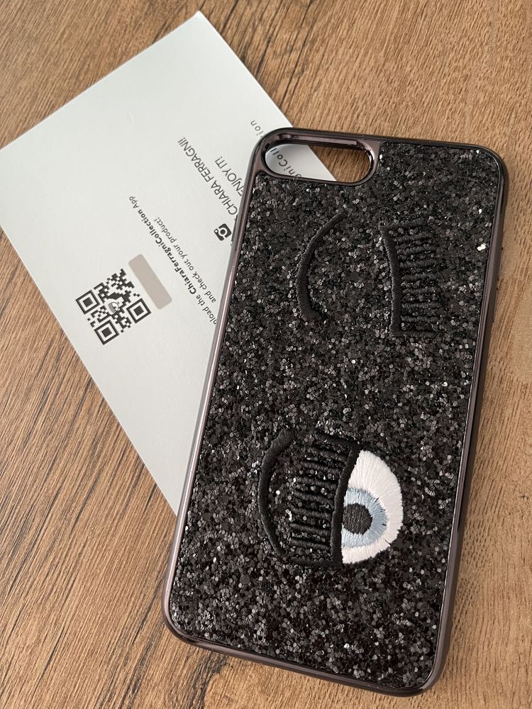 Etui Chiara Ferragni iPhone 7/8 Plus czarne