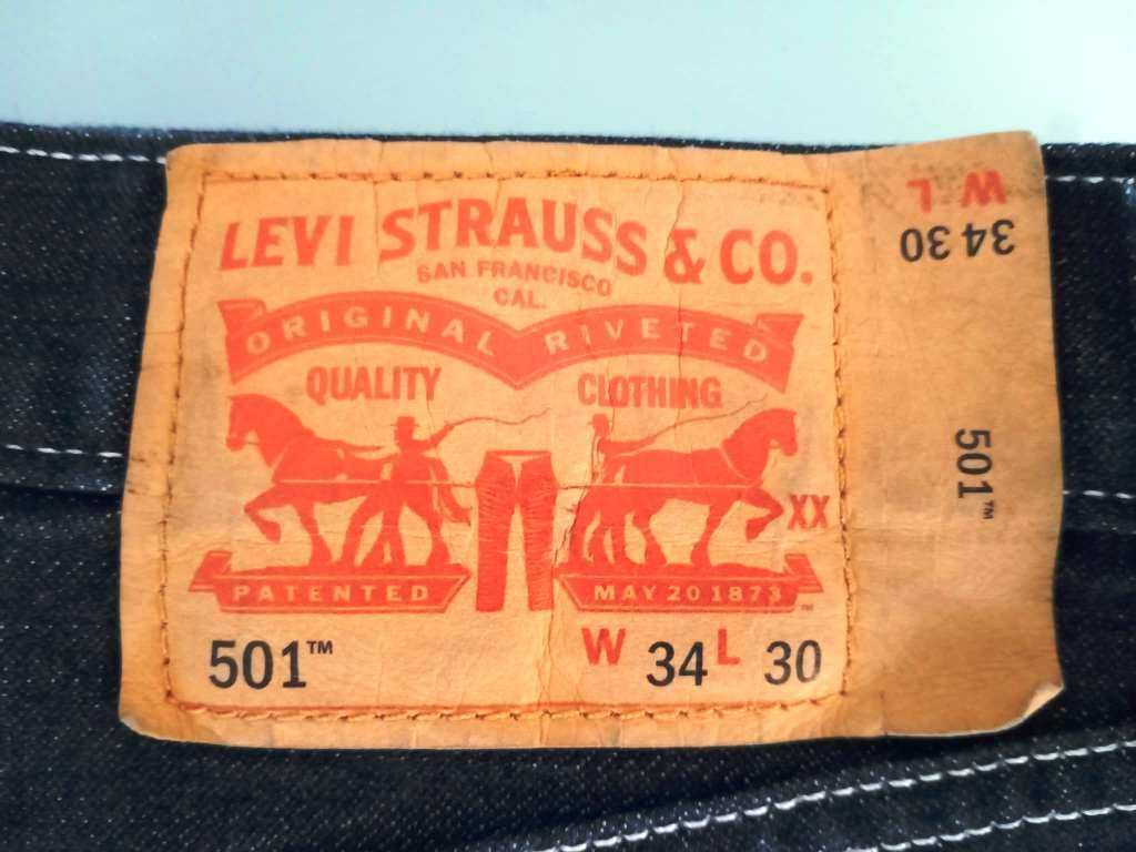 Jeans Levi's 501 originais W34 L30 (novas)