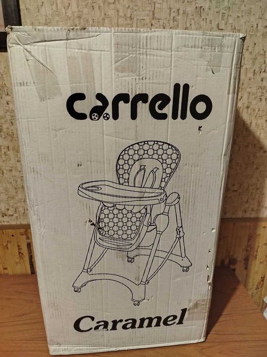 Стільчик  для годування   Carrello Caramel