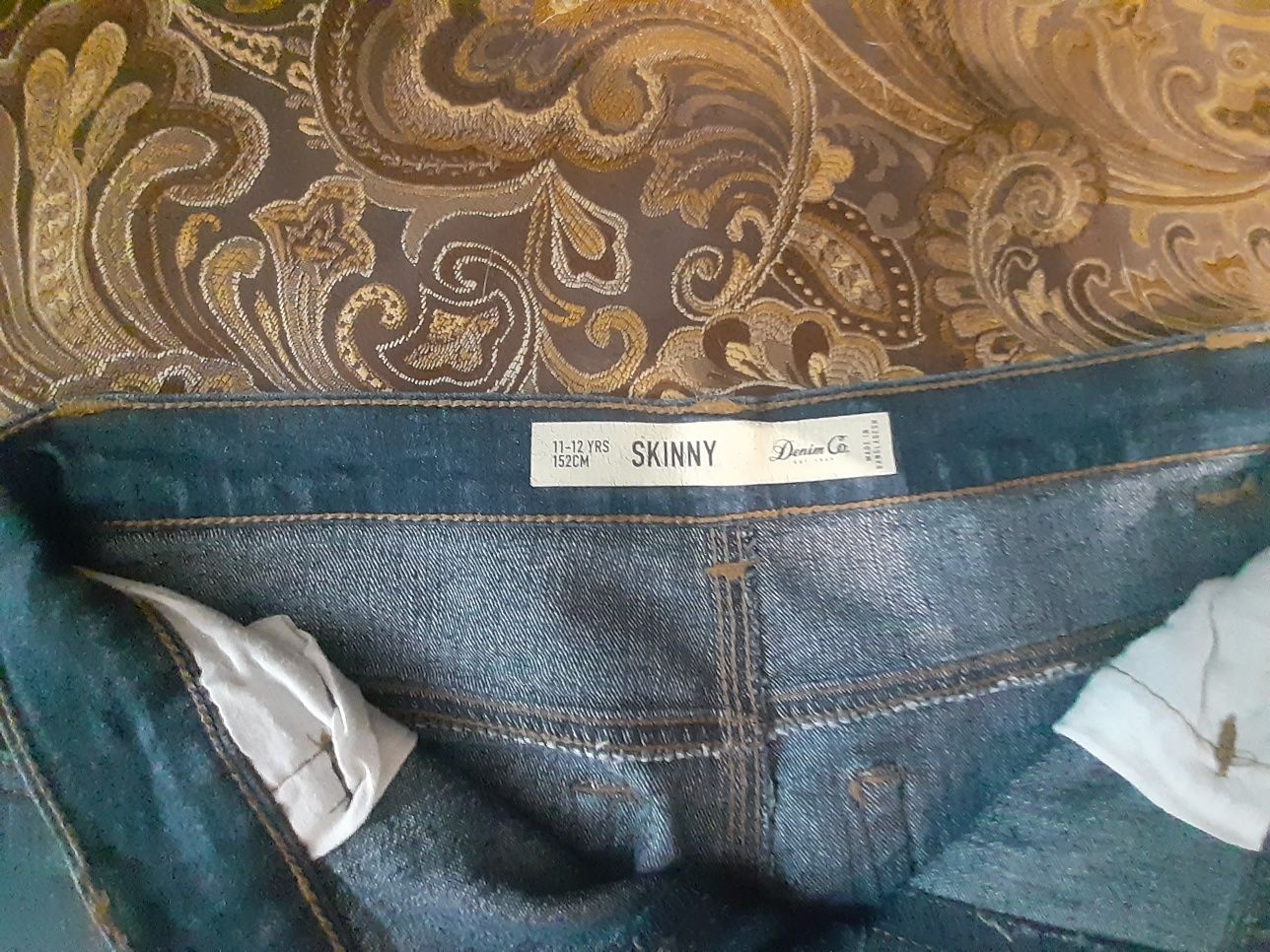 Штаны джинсовые скини для мальчика