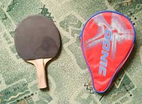 Tenis stołowy - rakieta DONIC + pokrowiec (przesyłka OLX)