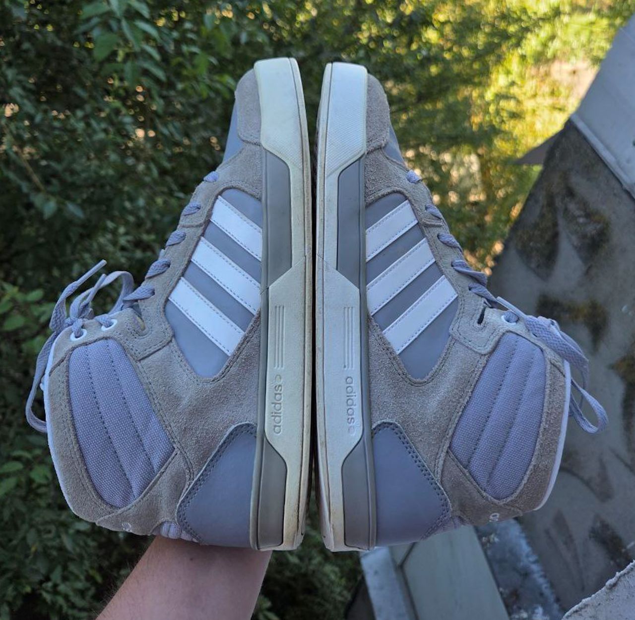 42.5р Adidas High кеди