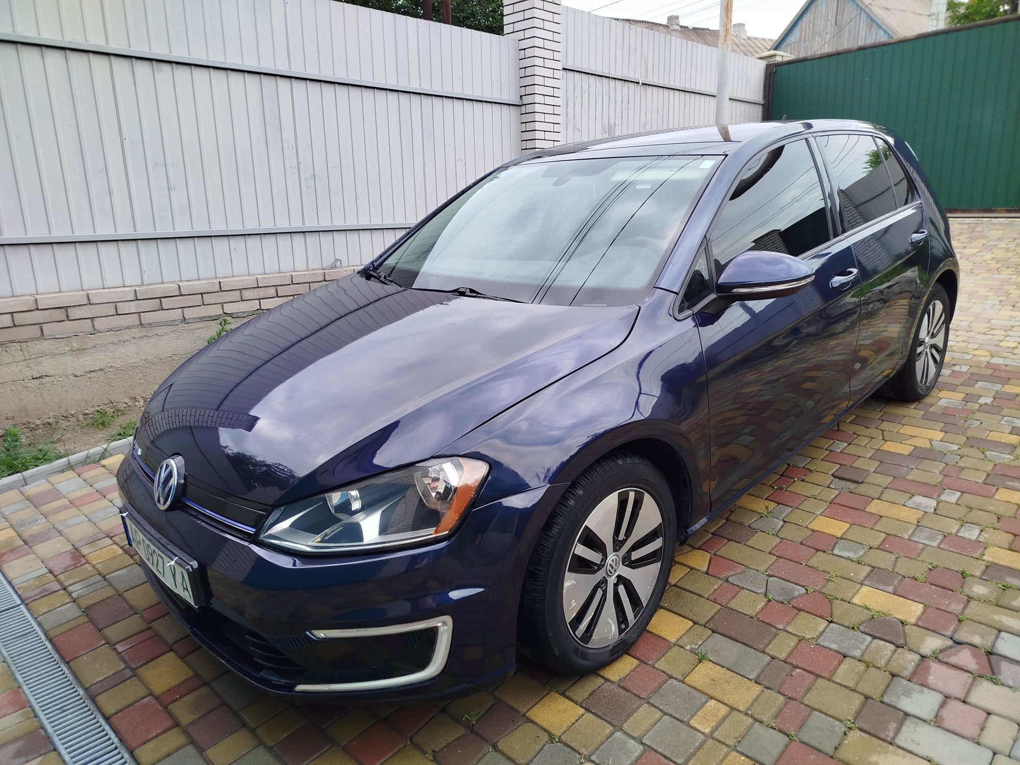 E-golf 2016 проезжает 150км