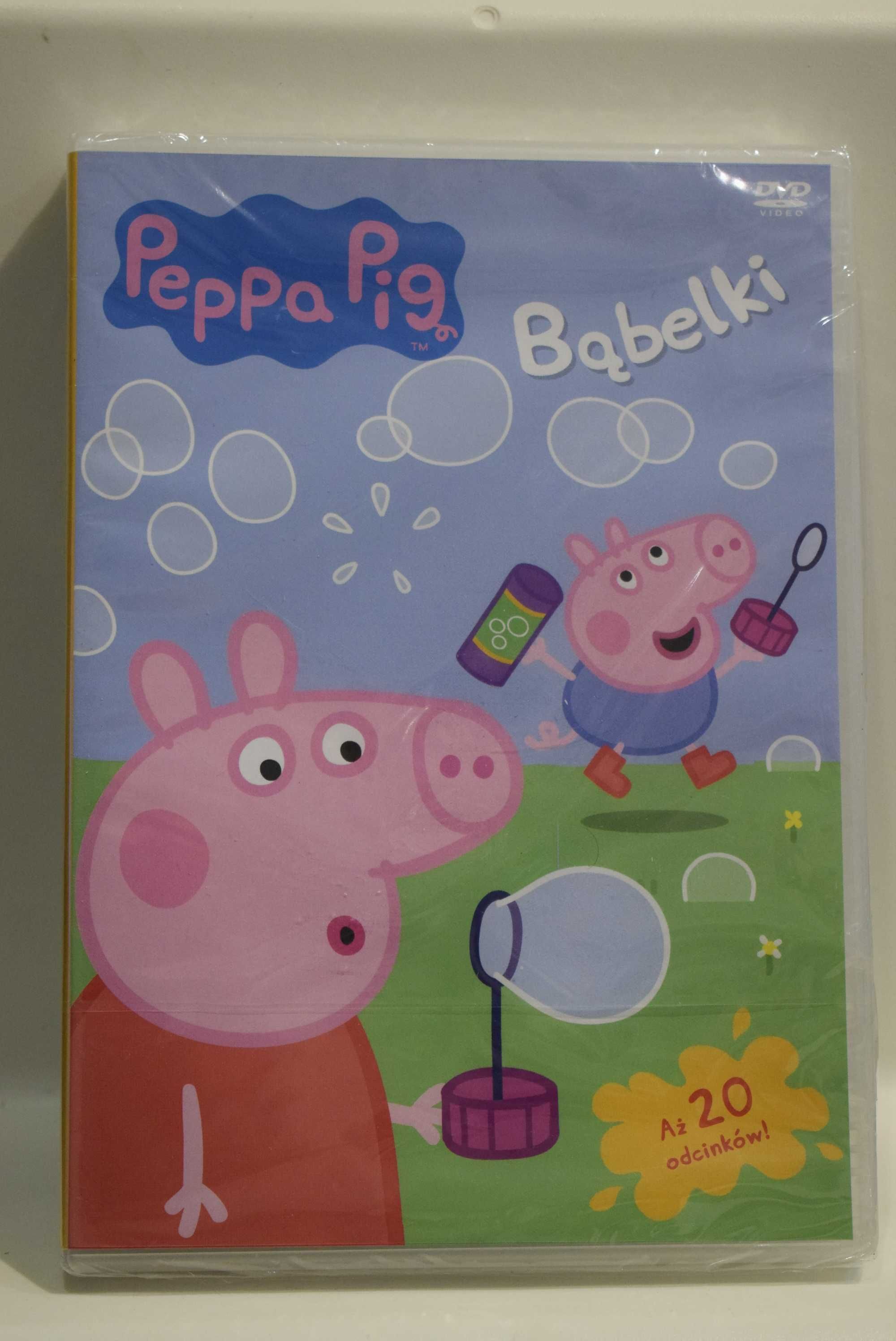 Peppa Pig Bąbelki DVD Nowa w folii