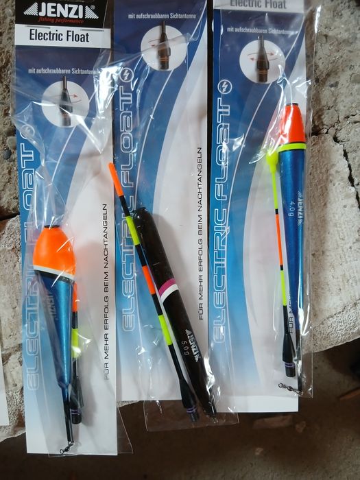 6 nowych elektrycznych spławików