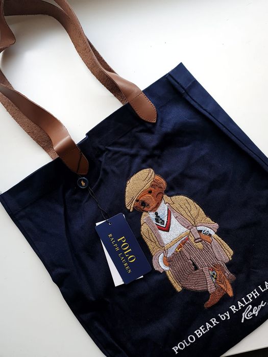 NOWA Torebka shopperka Polo Ralph Lauren Miś
