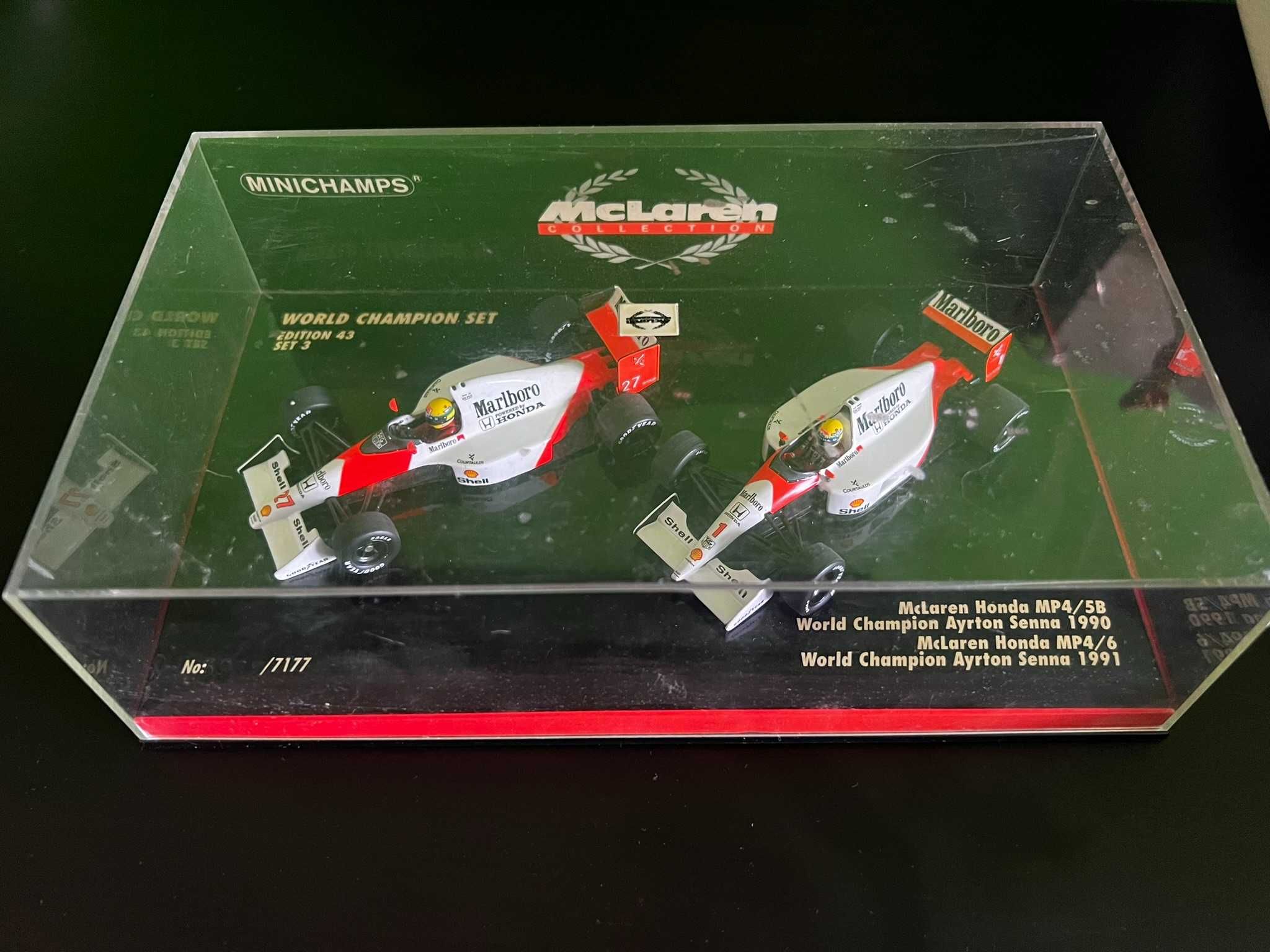 Miniaturas F1 Minichamps Maclaren Colection Ayrton Senna