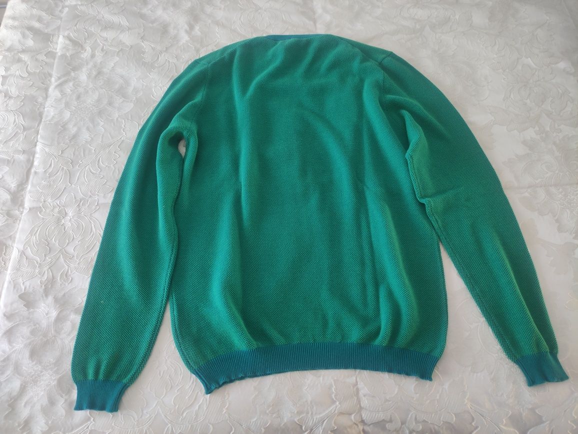 Camisola Verde Benetton p/homem