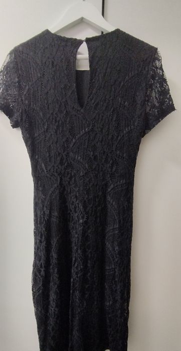 Vestido rendado da Mango | Tam. M