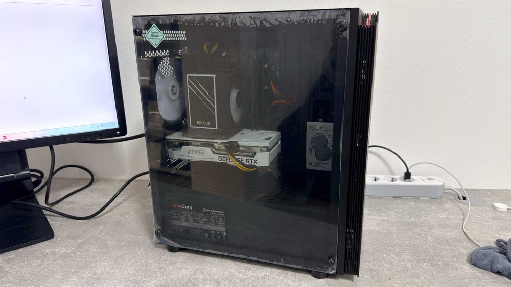 Потужний Ігровий ПК Zalman T4 Plus Black /Core i5-12400F/RTX 3050 8 GB