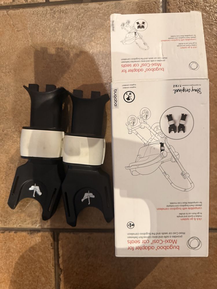 Fotelik , Nosidełko Maxi Cosi + isofix baza + adapter do wózka Bugabo.