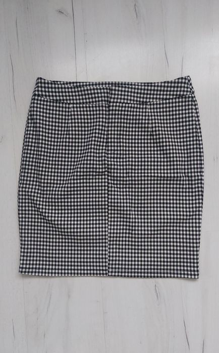 Spódniczka pepitka kratka M, L spódnica wysoki stan