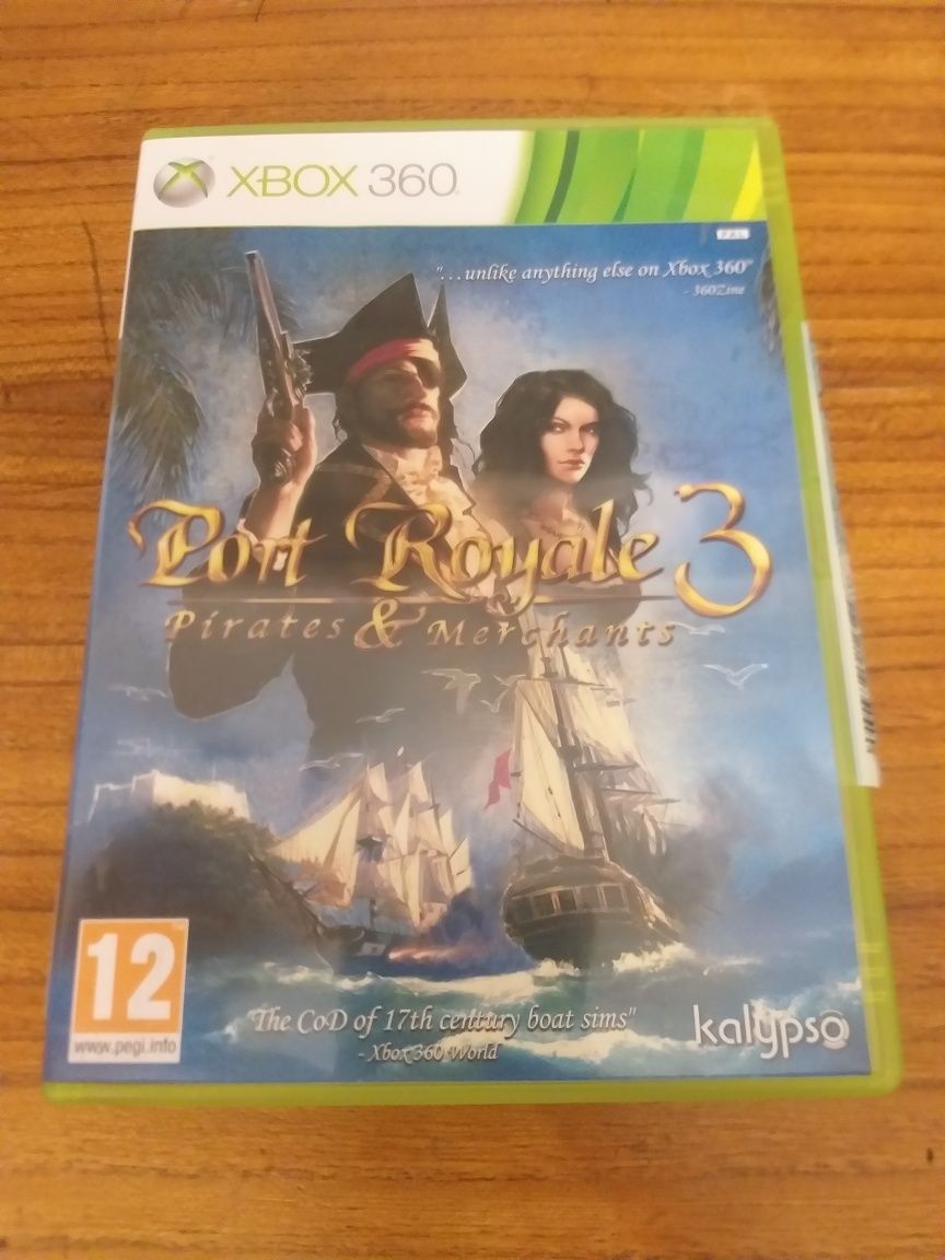 Gra Port Royale 3 Pirates & Merchants Xbox 360 pudełkowa płyta x360