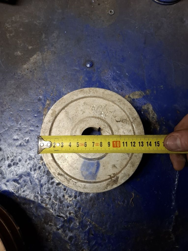 Koło koła pasowe aluminiowe na dwa paski 13mm Koło szajba