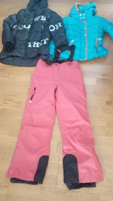Spodnie narciarskie rozmiar 146/152 kurtki gratis