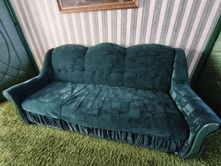 Sofa zielona okazja