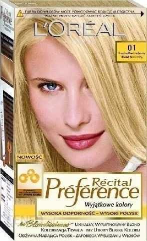 L’Oréal Preference01 Bardzo B. Jasny Natural.Blond