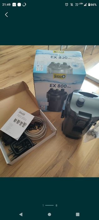 Filtr zewnętrzny Tetra Ex 800 plus od 100 do 300L