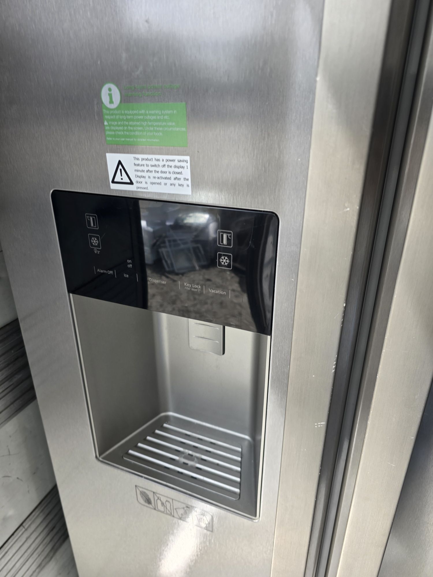 Lodówka SBS Side By Side Beko No frost