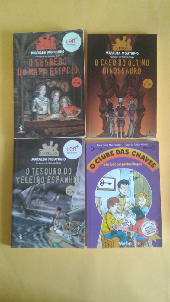 Livros de Mafalda Moutinho e outros